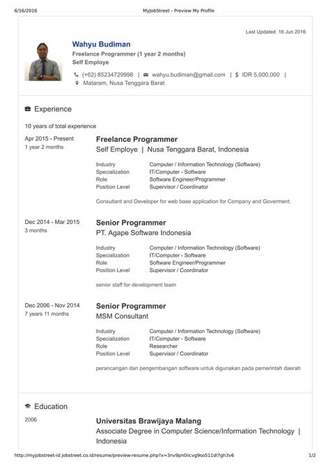 MyJobStreet .
